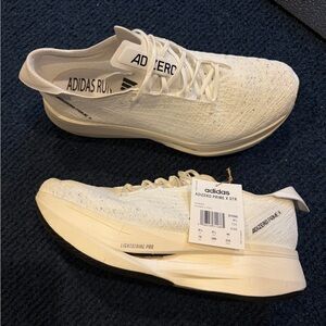 Adidas Adizero Prime X STR white Running Shoes men’s 10